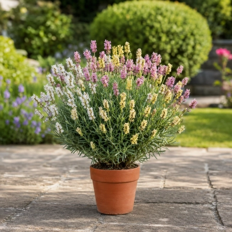 Lavanda Tricolora - Sunset Pearl la Ghiveci