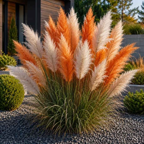 Iarba de Pampas Orange Pearl