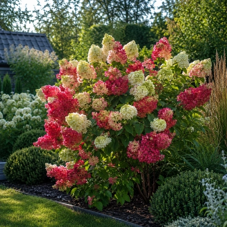 Hortensia Paniculata Bicolor - Solar Flare
