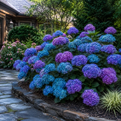 Hortensia Hydrangea Macrophylla - Aurora Borealis Neon