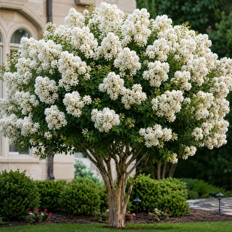 Lagerstroemia Indica - Liliacul Indian Alb la Ghiveci