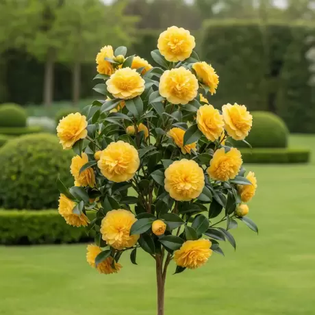 Camelia Japonica Galben la Ghiveci