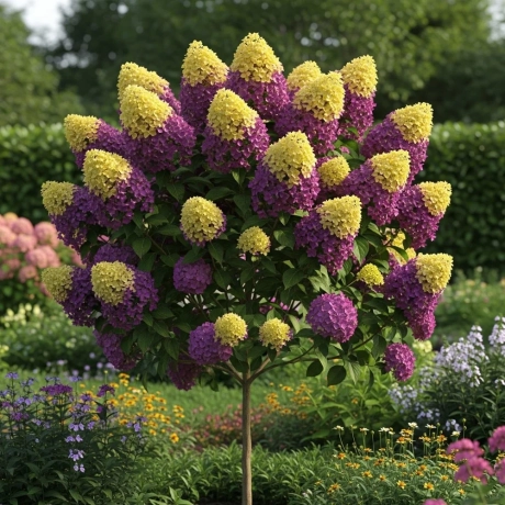 Hortensie Copacel – Albastru Intens Cu Galben