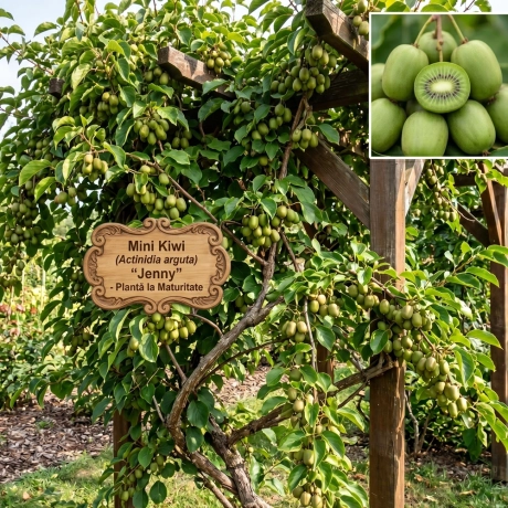 Kiwi Pom Fructifer Actinidia Jenny la Ghiveci