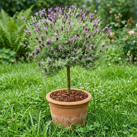 Lavanda Pomisor Roz la Ghiveci