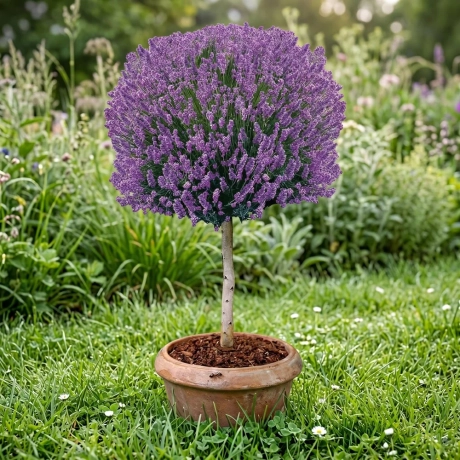 Lavanda Pomisor Mov la Ghiveci