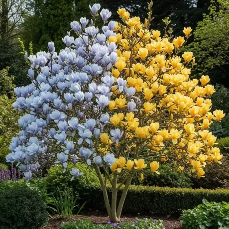 Magnolia Altoita Blue Opal – Yellow Bird – Ghiveci