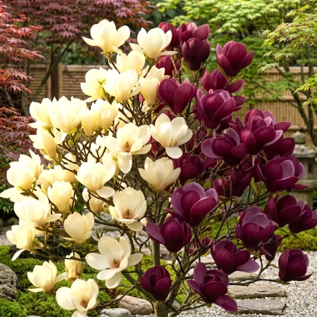 Magnolia Altoita Jade Lamp Cu Nigra la Ghiveci