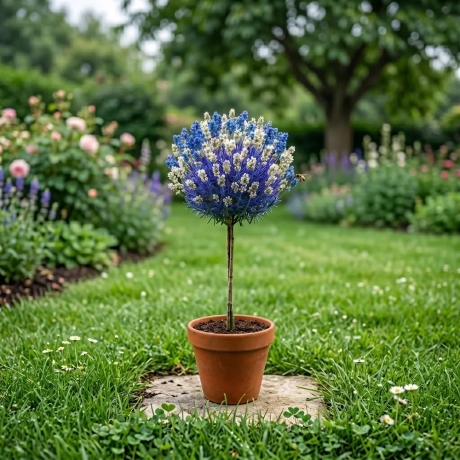 Lavanda Pomisor Aloita - Mov si Alb