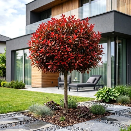 Photinia Fraserii Red Robin Tip Pomisor la Ghiveci