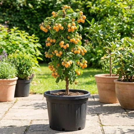 Arbust Fructifer - Zmeur Pomisor Galben la Ghiveci