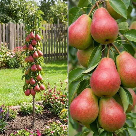 Pom Fructifer - Par columnar Starkrimson - Anul 5 cu Radacina Nuda