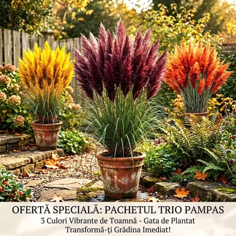 Pachet Trio Pampas - Lichidare Stoc