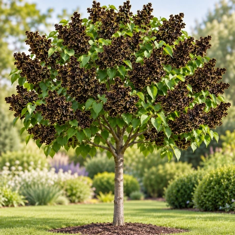 Liliac  Negru Shatirat 