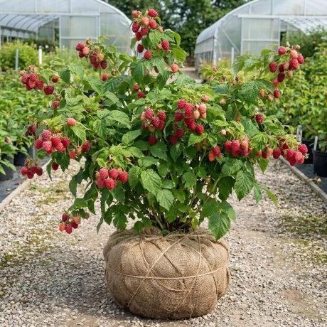 Arbust Fructifer - Zmeur Polka Tufa - Cu Radacina Impachetata